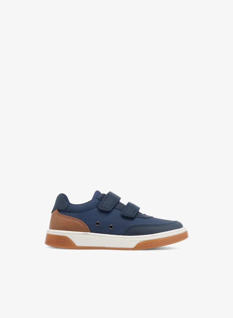 JUNIORS Boys Colourblock Sneakers With Hook And Loop Closure Ramadan Collection